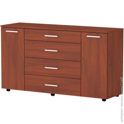 Компанит Комод 1-3-2 яблоня/яблоня Компанит Комод 1-3-2 яблоня/яблоня