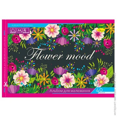     "Flower mood" -0305-4, 40 ,   