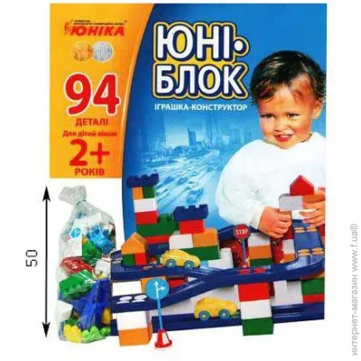 Конструктор Юника ЮНИ-блок (TS27119511210) 94 шт. Конструктор Юника ЮНИ-блок (TS27119511210) 94 шт.