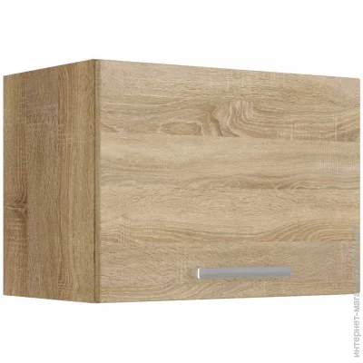 Шкаф верхний под вытяжку Алина ВВ 50/36 дуб сонома/дуб сонома Сокме Шкаф верхний под вытяжку Алина ВВ 50/36 дуб сонома/дуб сонома Сокме