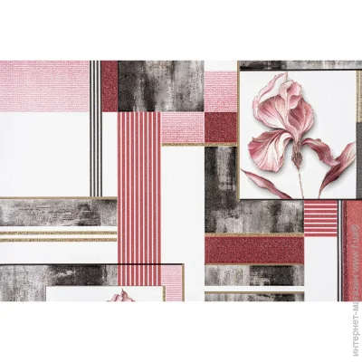 Славянские Обои Обои виниловые на бумажной основе Expromt Целозия 5865-04 0,53x10,05 м Славянские Обои Обои виниловые на бумажной основе Expromt Целозия 5865-04 0,53x10,05 м