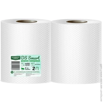Кохавинка Паперові рушники DS Smart двошаровий Кохавинка Паперові рушники DS Smart двошаровий