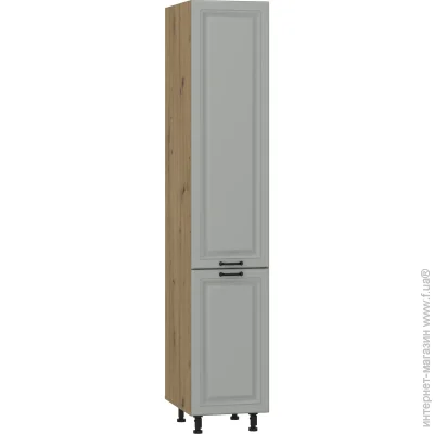 Грейд Шафа-пенал 40/214/56 МС Глорія_ASHEN /фасад МДФ №332 попелястий матовий/дуб артизан Грейд Шафа-пенал 40/214/56 МС Глорія_ASHEN /фасад МДФ №332 попелястий матовий/дуб артизан