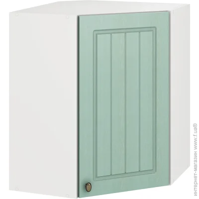 Грейд Шафа верхня кутова МС Прованс смарагд 59,3х72х59,3 см, прованс смарагд Грейд Шафа верхня кутова МС Прованс смарагд 59,3х72х59,3 см, прованс смарагд