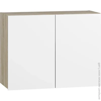Грейд УЦІНКА Шафа верхня МС Сніжана 80х61х31,5 см білий/дуб сонома (УЦ №2483) Грейд УЦІНКА Шафа верхня МС Сніжана 80х61х31,5 см білий/дуб сонома (УЦ №2483)