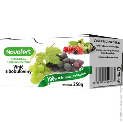    Vinic a bobuloviny    250 