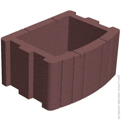 Золотой Мандарин Квіткарка квадратна коричнева 400х500 мм Золотой Мандарин Квіткарка квадратна коричнева 400х500 мм