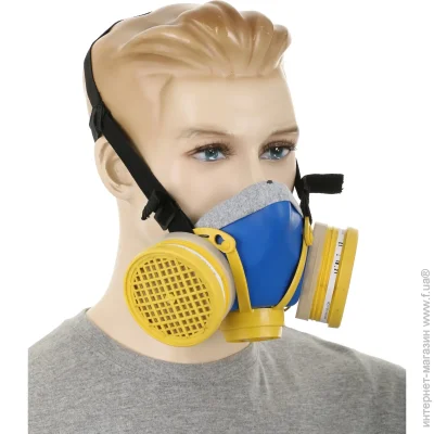 Респиратор Артекспромгруп Полумаска газозащитный Артекс Тополь Е1 Респиратор Артекспромгруп Полумаска газозащитный Артекс Тополь Е1
