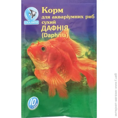 Скалярія Корм для аквариумных рыб сухой Дафния Скалярія Корм для аквариумных рыб сухой Дафния