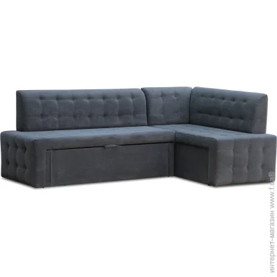 Кухонный уголок Берегиня Уголок кухонный Гранд правый / серый Кухонный уголок Берегиня Уголок кухонный Гранд правый / серый