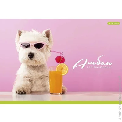 Школярик Альбом для рисования PB-GB-020-465-3 склейка 20 листов Школярик Альбом для рисования PB-GB-020-465-3 склейка 20 листов