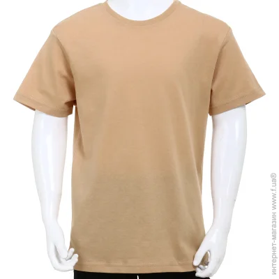 Формат Футболка для девочек/для мальчиков р.104/110 песочный 1363 Формат Футболка для девочек/для мальчиков р.104/110 песочный 1363