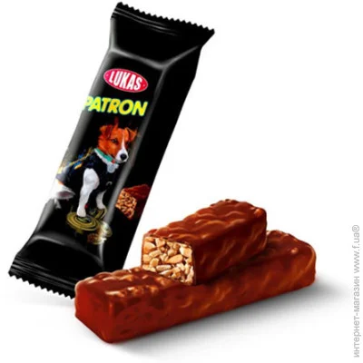 Батончик Лукас Patron глазурований молочно-грильяжний з обсмаженим насінням соняшника 33 г Батончик Лукас Patron глазурований молочно-грильяжний з обсмаженим насінням соняшника 33 г