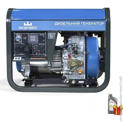 Генератор дизельний Эквивес EKV-DS-3000-М 3 кВт Генератор дизельний Эквивес EKV-DS-3000-М 3 кВт
