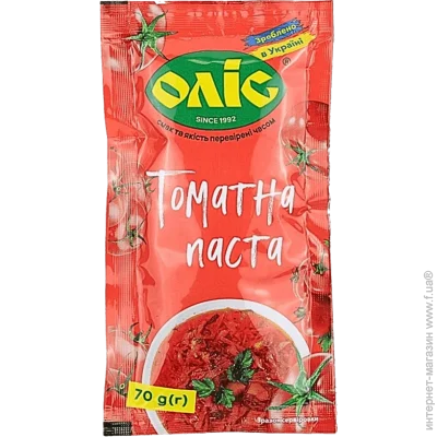 Соус Оліс Том.паста "Смачного" 25% стик 70г (4820015713988) Соус Оліс Том.паста "Смачного" 25% стик 70г (4820015713988)