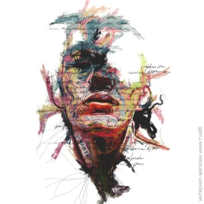     Colourful Words ( ) 55x80 