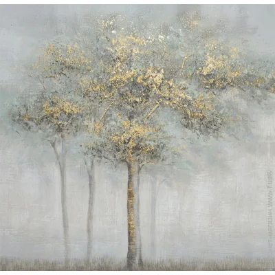 Картина Арт Фемелі Репродукція Ранок в золотому лісі 50x50 см Картина Арт Фемелі Репродукція Ранок в золотому лісі 50x50 см