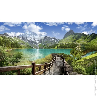 Картина Арт Фемелі Репродукция Панорама озера. Италия80х110 80x110 см Картина Арт Фемелі Репродукция Панорама озера. Италия80х110 80x110 см