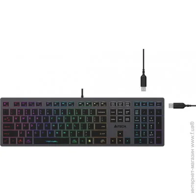 A4Tech FX60H USB (Grey) Neon backlit