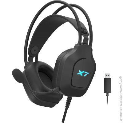 Навушники A4Tech XH-200 USB Black Навушники A4Tech XH-200 USB Black