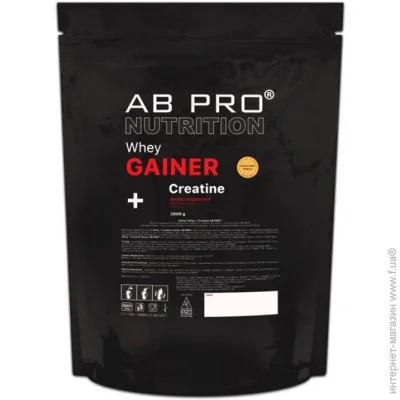  AB Pro Whey +  Creatine Gainer, 2  