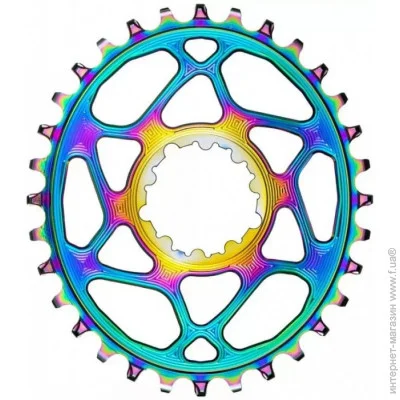 Absoluteblack   Sram Oval Boost 32T Rainbow (1033-AB SROVBST/32RB)