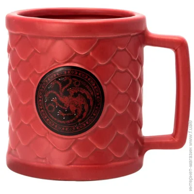 Чашка Abystyle Чашка 3D GAME OF THRONES Targaryen (Игра Престолов) (ABYMUG520) - доломит Чашка Abystyle Чашка 3D GAME OF THRONES Targaryen (Игра Престолов) (ABYMUG520) - доломит