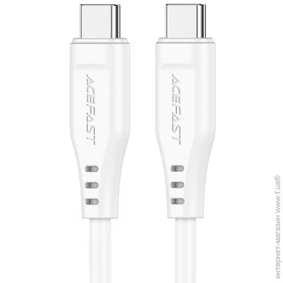  ACEFAST C3-03 Type-C Type-C 3 A 1,2m White (AFC3-03W)