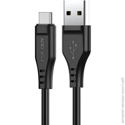  ACEFAST C3-04 USB Type-C 3 A 1,2m Black (AFC3-04B)