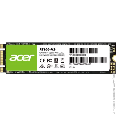 SSD Acer RE100 256GB M.2 SATA III (RE100-M2-256GB)