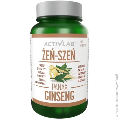     ActivLab Pharma Panax Ginseng, 60      (CN16888)