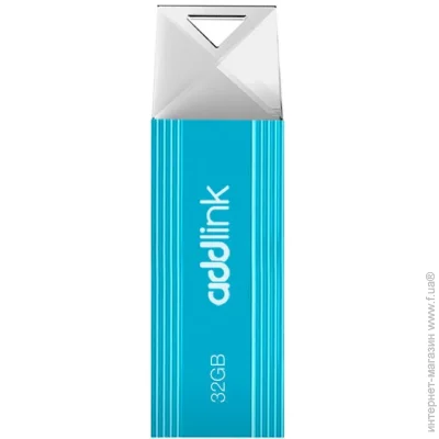 USB 2.0 Addlink U12 32GB USB Flash Drive (Aqua) (ad32GBU12A2)