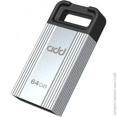  USB 2.0 Addlink U30 64GB USB Flash Drive (Silver) (ad64GBU30S2)