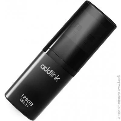  Addlink U55 64GB USB Flash Drive (USB 3.1 Black) (ad64GBU55B3)