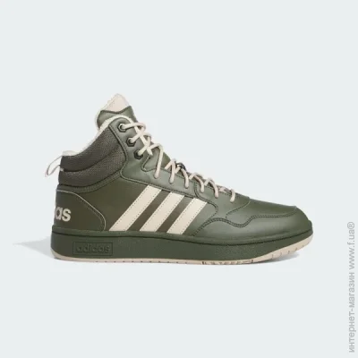  Adidas Hoops 3.0 Mid Lifestyle Basketball Classic Fur Lining Sportswear (IH0163-43.5)