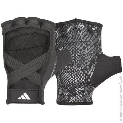 Adidas    Women's Training Gloves   L ADGB-15021BK L