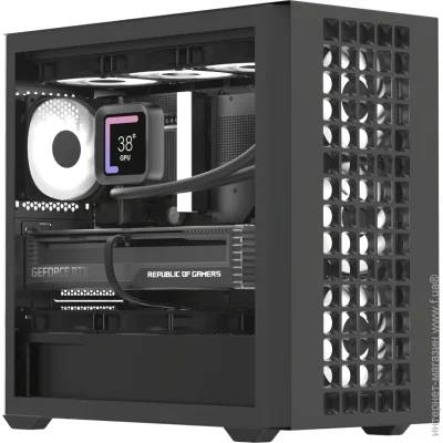  AeroCool D302A-G-BK-v1 Black (ACCS-DS04043.11)