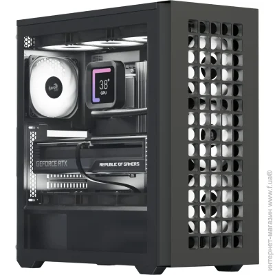  AeroCool D502A-G-BK-v1 Black (ACCM-DS02043.11)