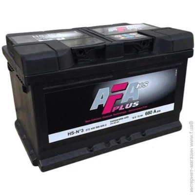   AFA 72Ah-12v R EN 680 (572 409 068)