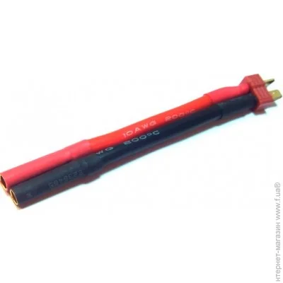  Aga Power  T-Plug Male - Bullet 4 Female (AGA-Deans-Bullet)
