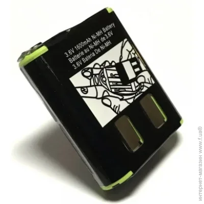  Agent  Motorola TALKABOUT 1600 mAh 3.6 V Ni-MH (TLKR-T92) 1600  3.6 