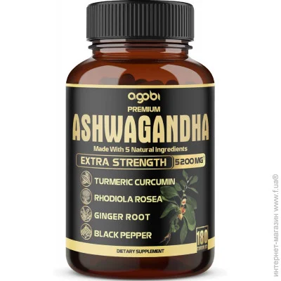   Agobi      5in1 Premium Ashwagandha 180 
