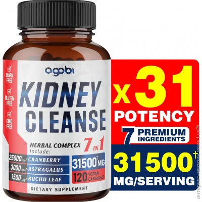  Agobi      7in1 Kidney Cleanse 120 