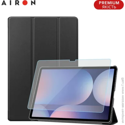 Airon  Premium  Samsung Galaxy tab S10 Plus 12.4 2024      Black (4822356758483)