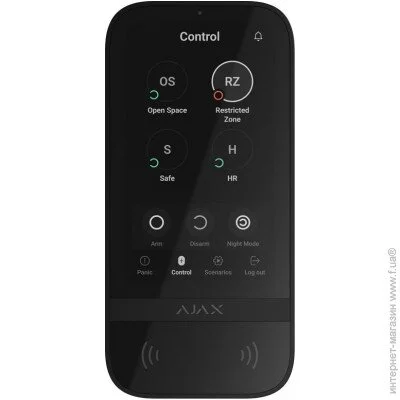 Ajax   KeyPad TouchScreen black      