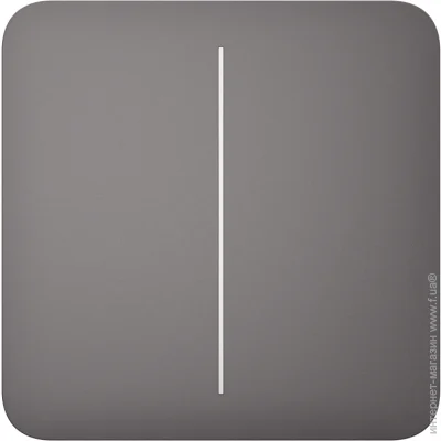 Ajax     LightSwitch 2-gang gray