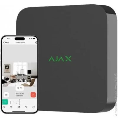  Ajax NVR (8ch) (8EU) Black