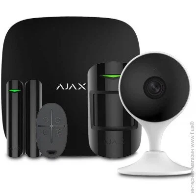   Ajax    StarterKit black +  Wi-Fi  2MP-C22EP-A