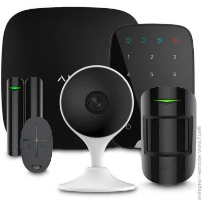 Ajax   StarterKit +  KeyPad black +  Wi-Fi  2MP-C22EP-A