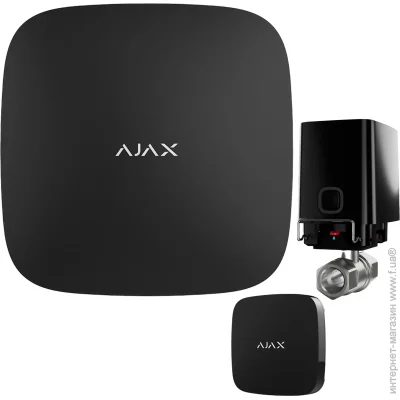  Ajax     WaterStop 1" black (303444)